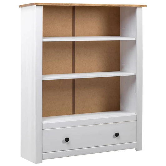 Bookshelf Bookcase Decor Shelving Unit Solid Wood Pine Panama Range