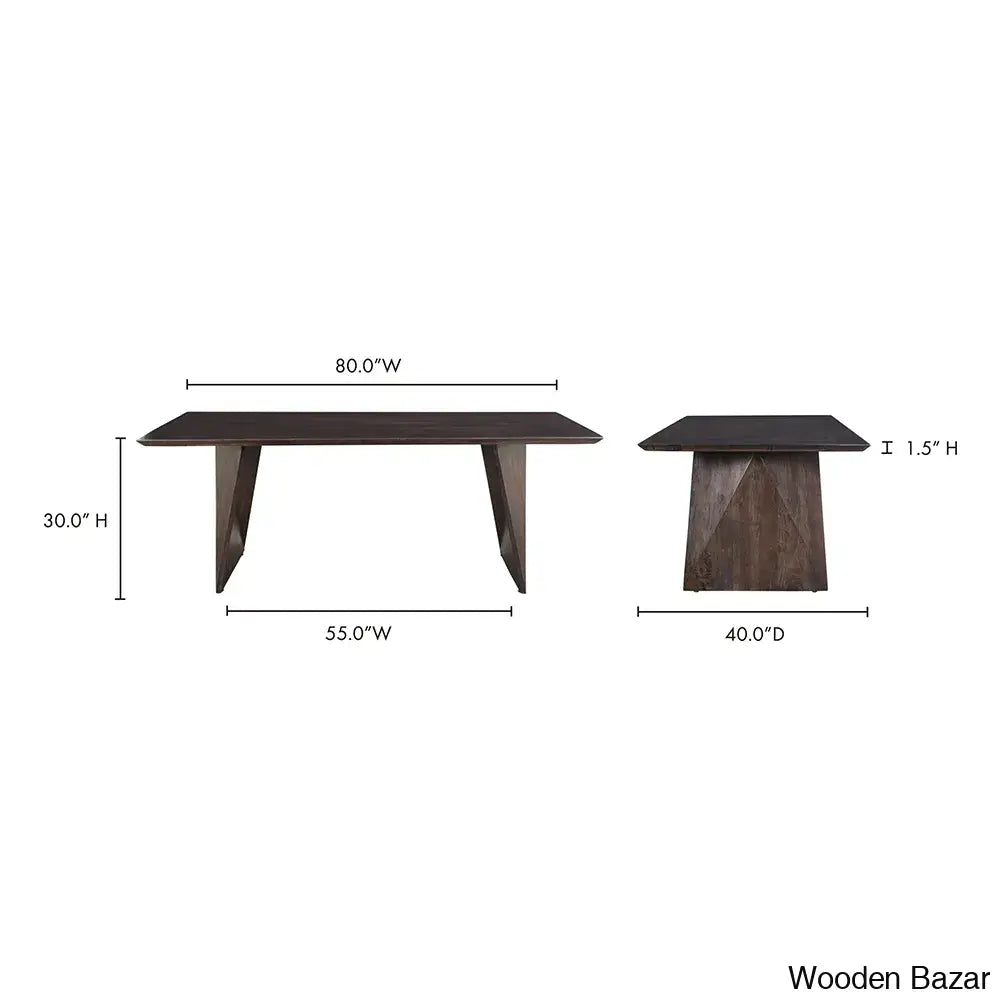 Vidal Dining Table An Inspired Living For Modern Elegance