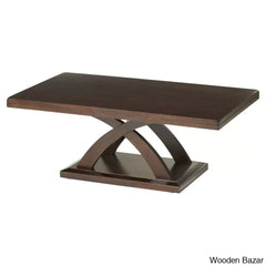 Vinny Coffee And Center Table - Wooden Bazar