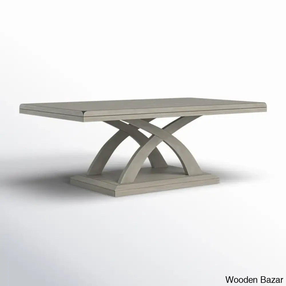 Vinny Coffee And Center Table - Wooden Bazar