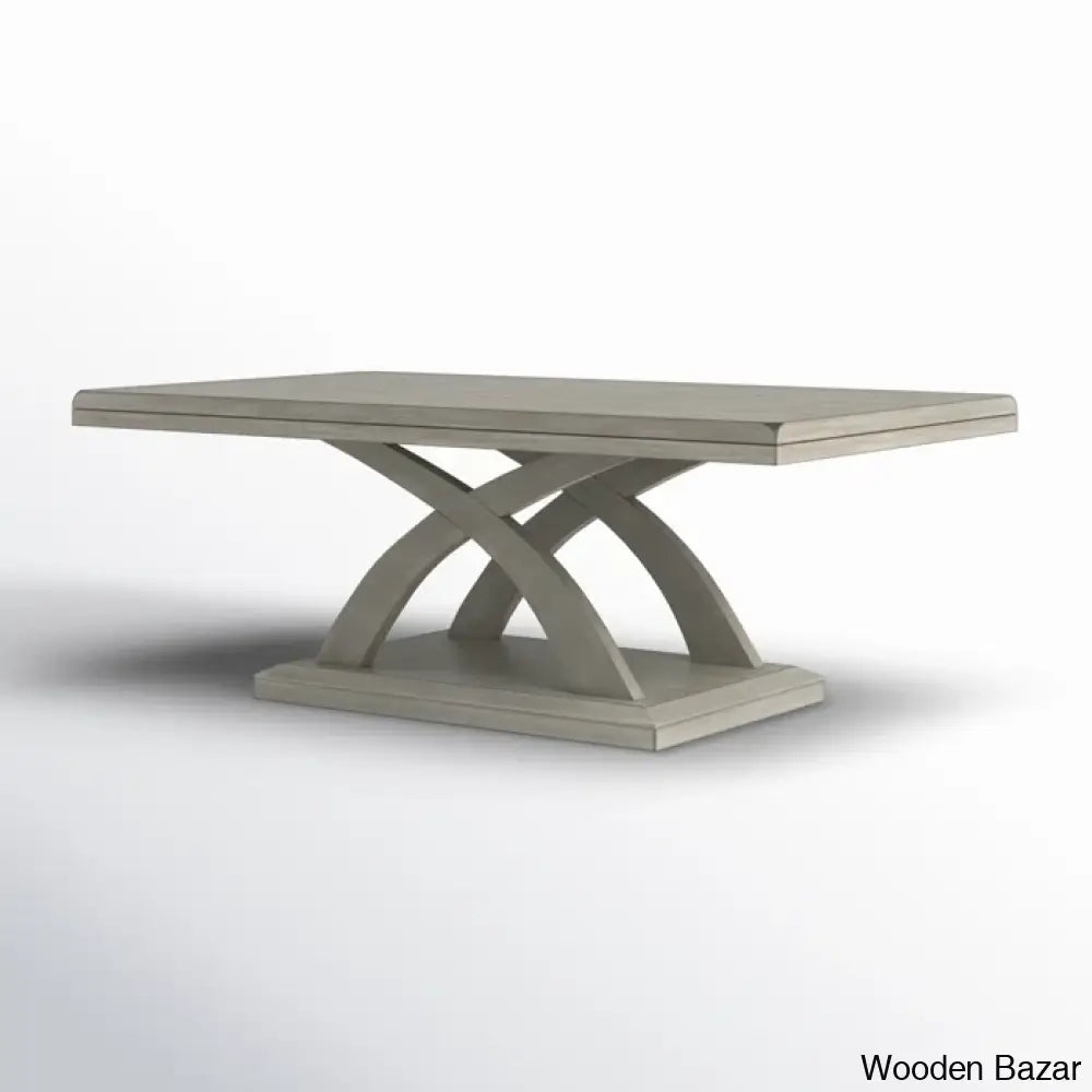 Vinny Coffee And Center Table - Wooden Bazar