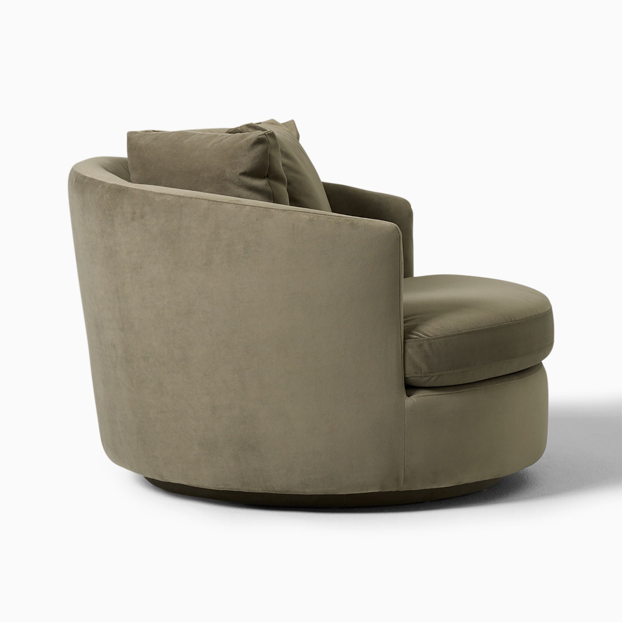 Eccy Modular Skirted Slipcover Chair and a Half - Wooden Bazar