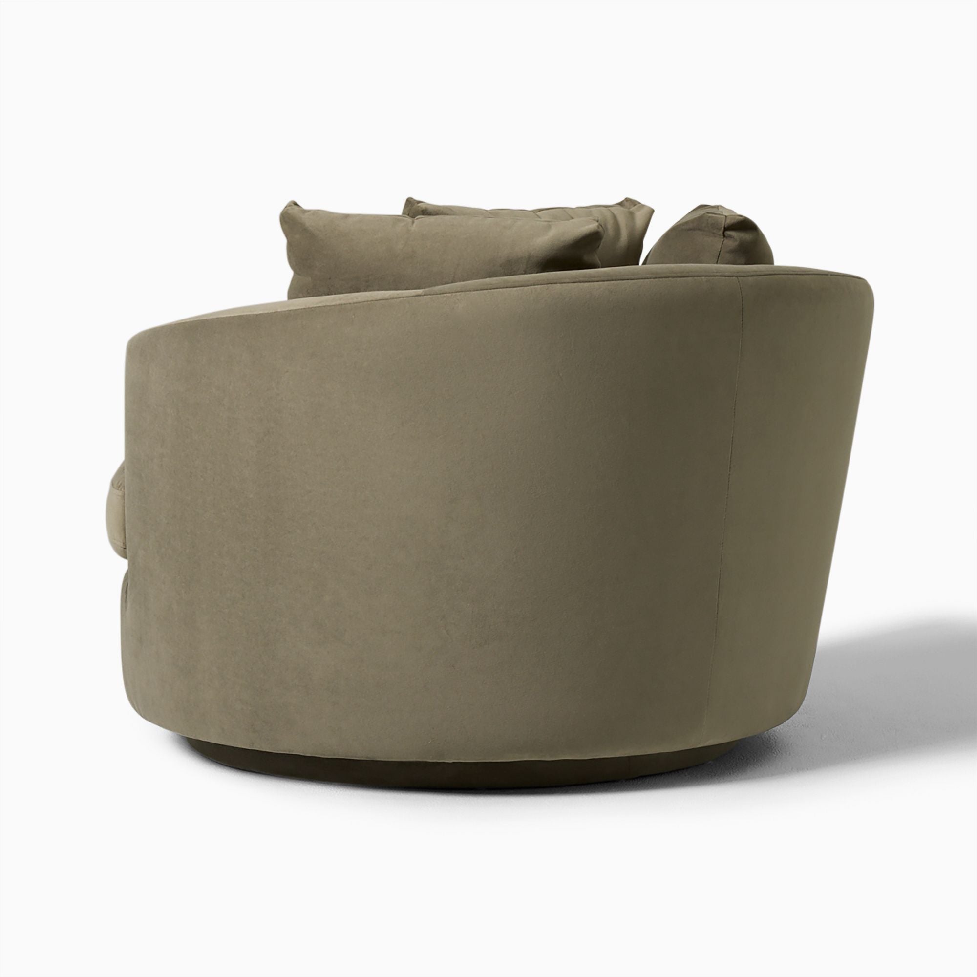 Eccy Modular Skirted Slipcover Chair and a Half - Wooden Bazar