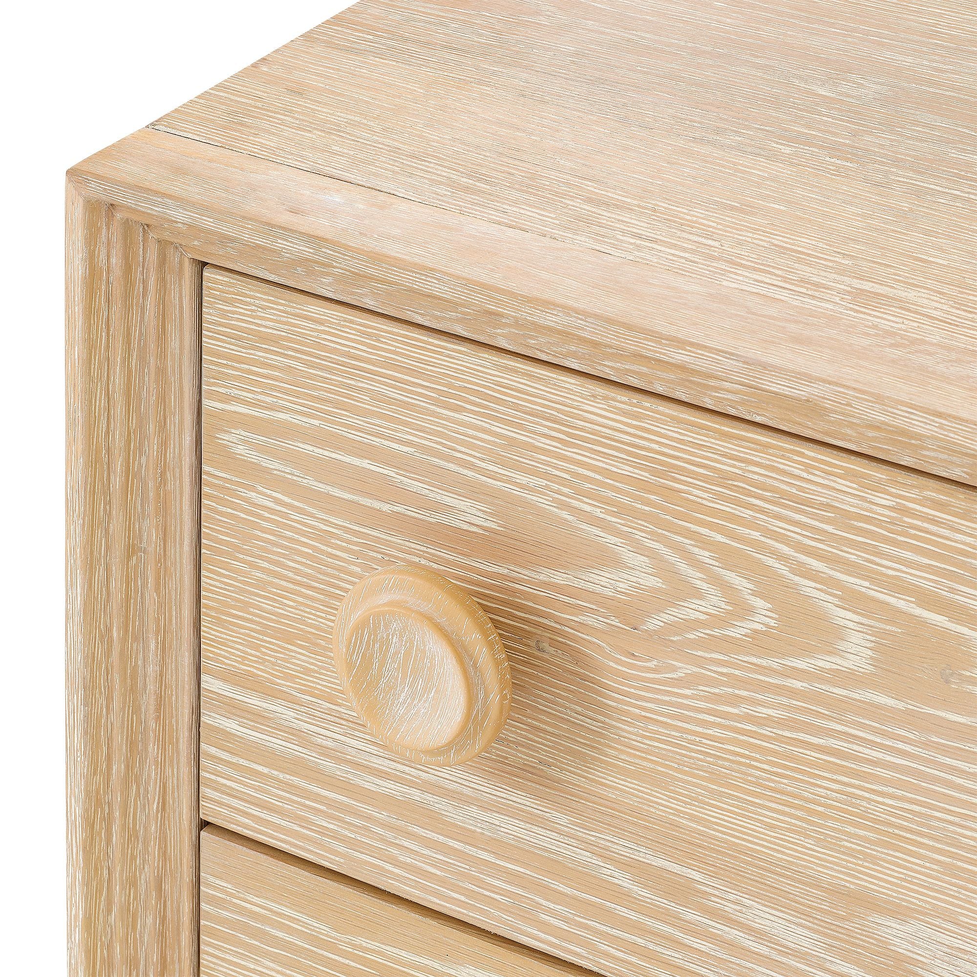 Texxie  6-Drawer Dresser - Wooden Bazar