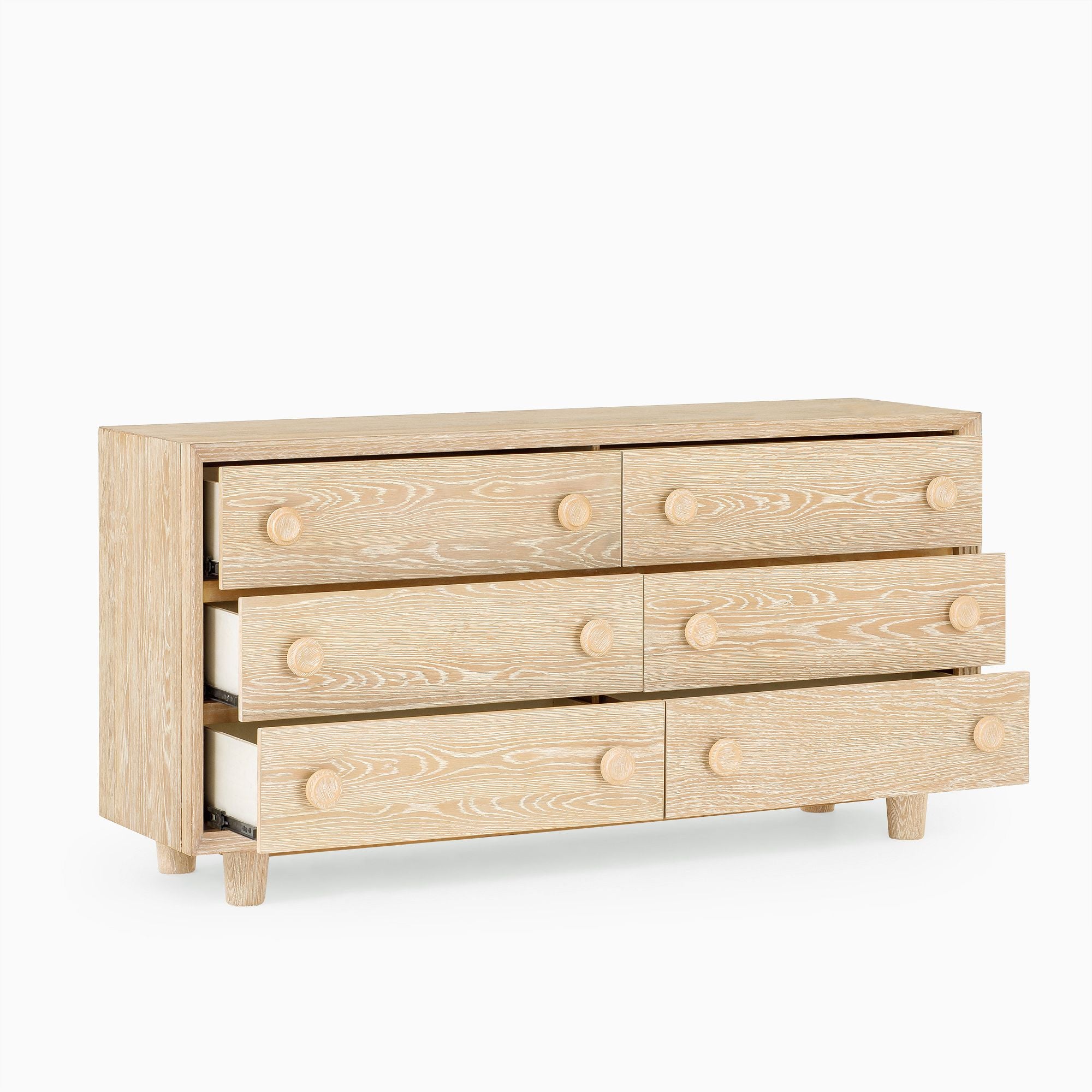 Yukaaal  6-Drawer Dresser - Wooden Bazar