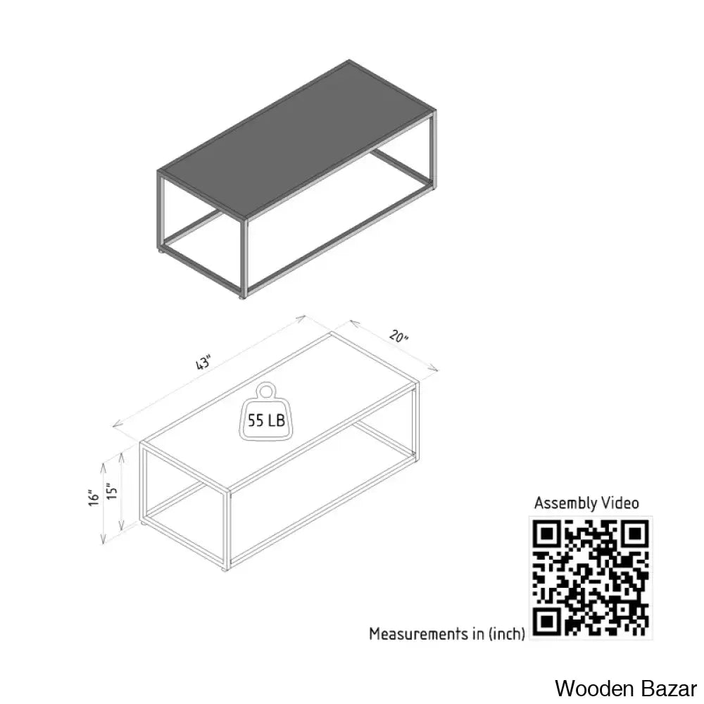 Walle Coffee And Center Table