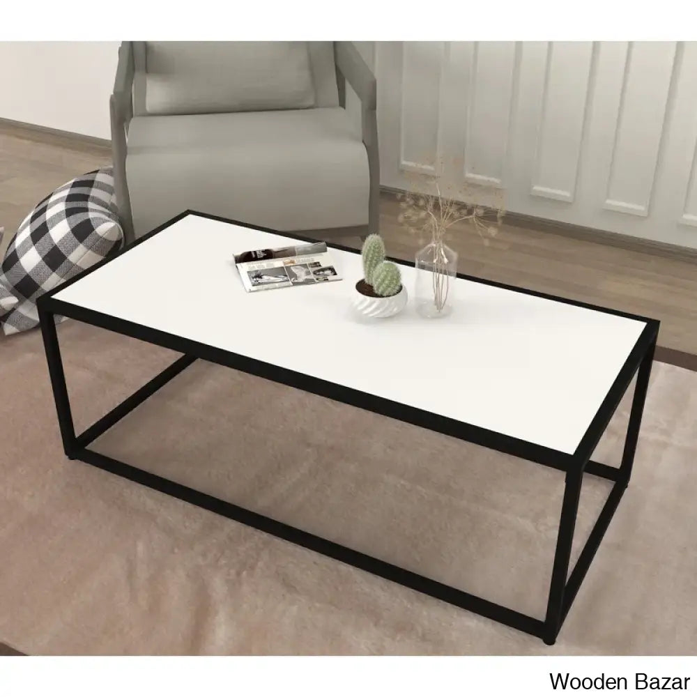 Walle Coffee And Center Table White