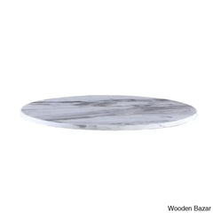Waverly Best 5 Seater Marble Top Pedestal Dining Set