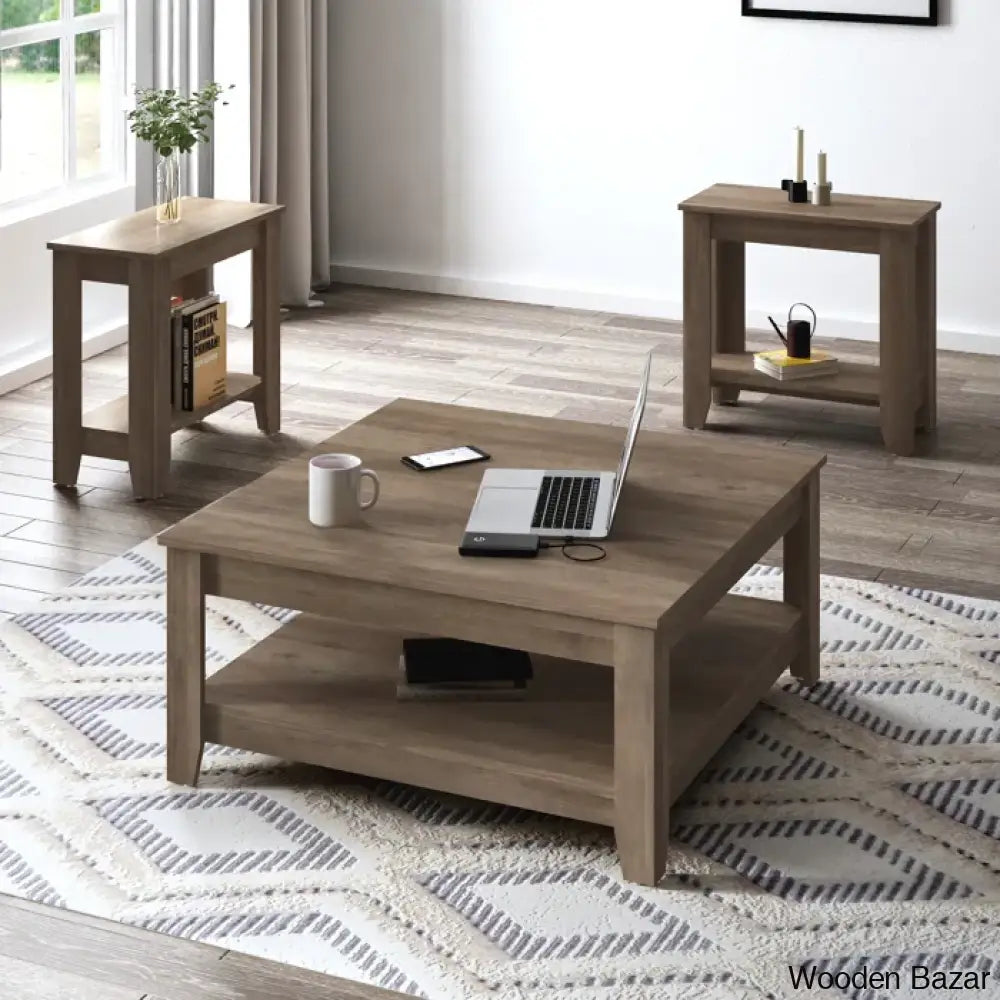 Weddel Basilico Coffee And Center Table With Storage