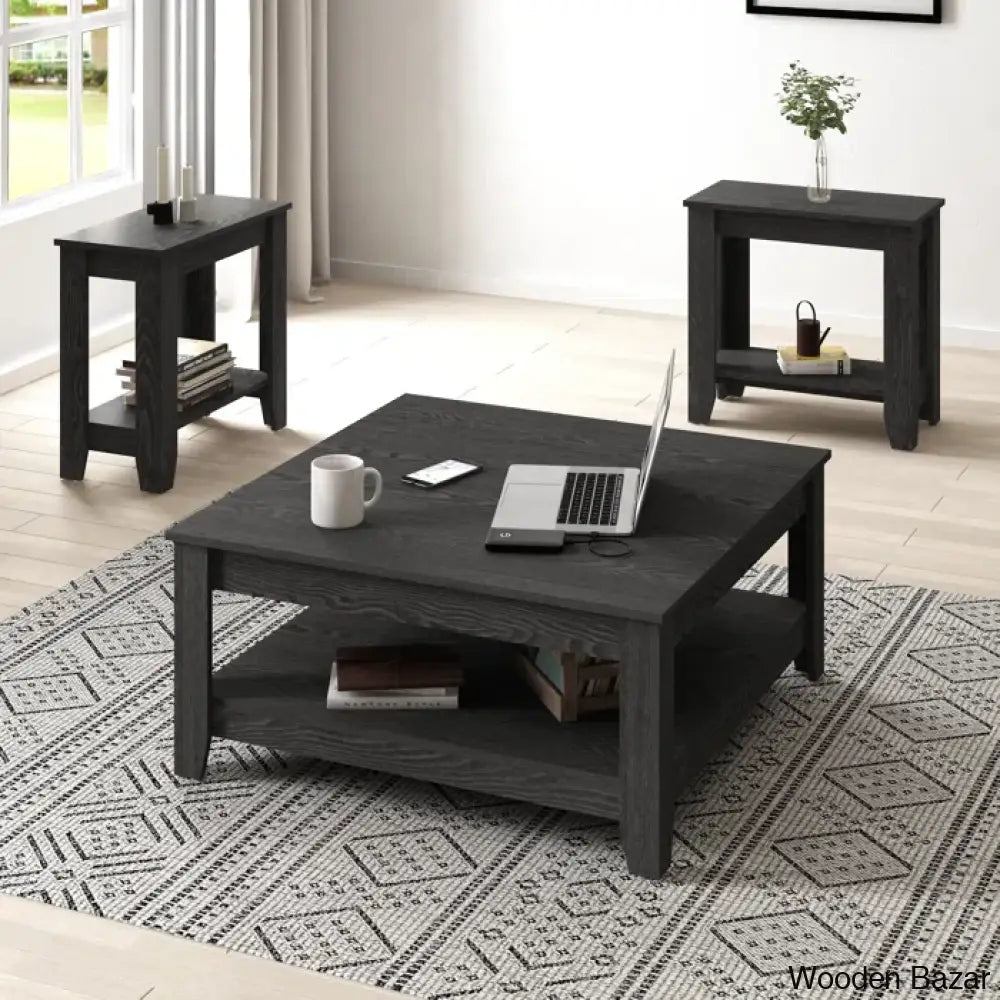 Weddel Basilico Coffee And Center Table With Storage