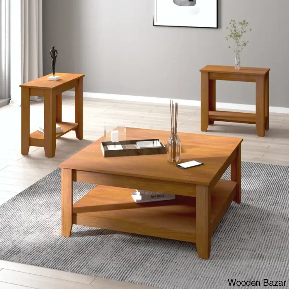 Weddel Basilico Coffee And Center Table With Storage