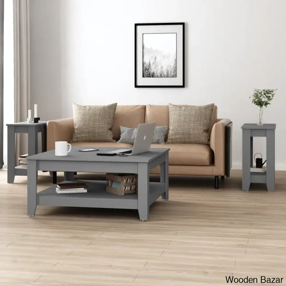 Weddel Basilico Coffee And Center Table With Storage