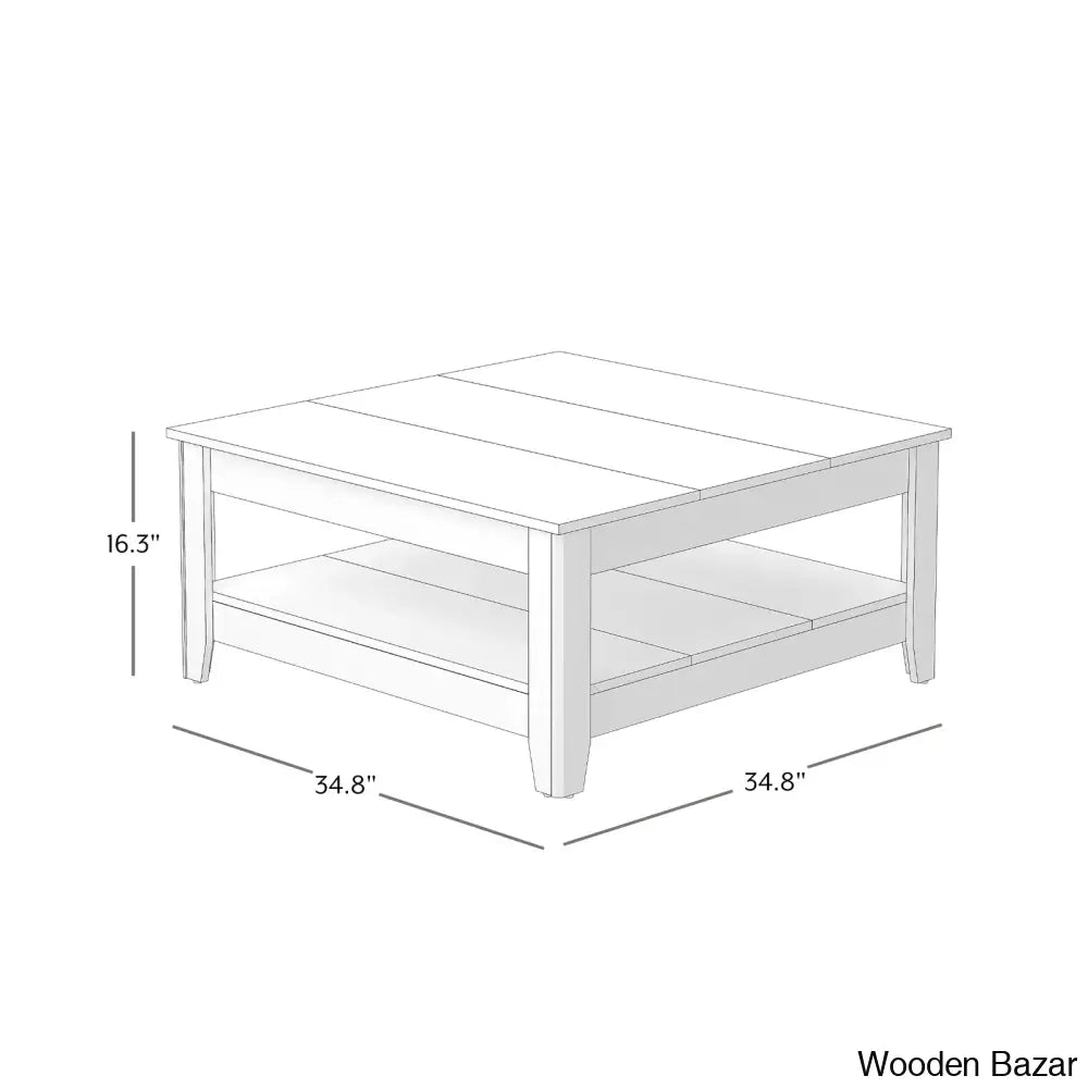 Weddel Basilico Coffee And Center Table With Storage