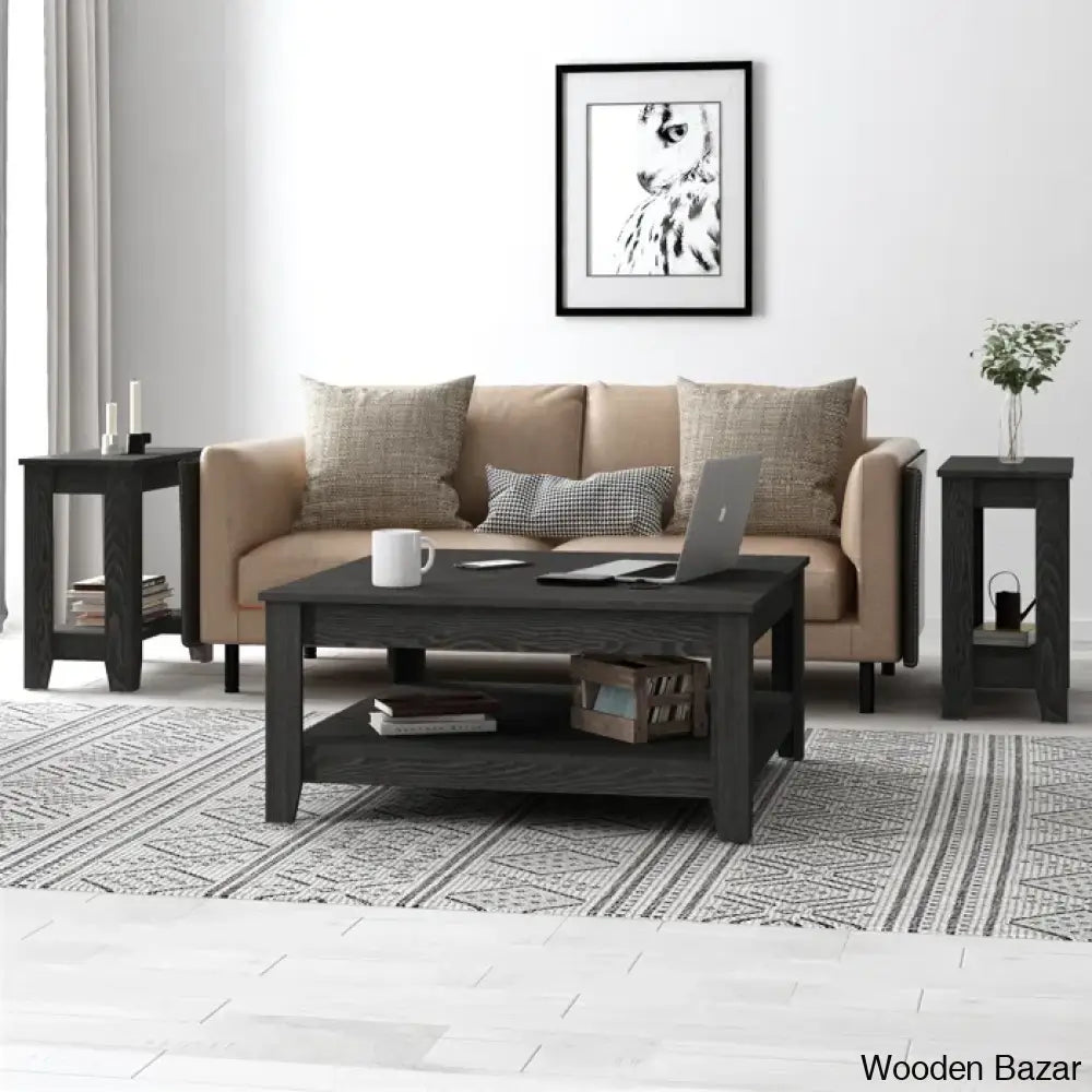 Weddel Basilico Coffee And Center Table With Storage