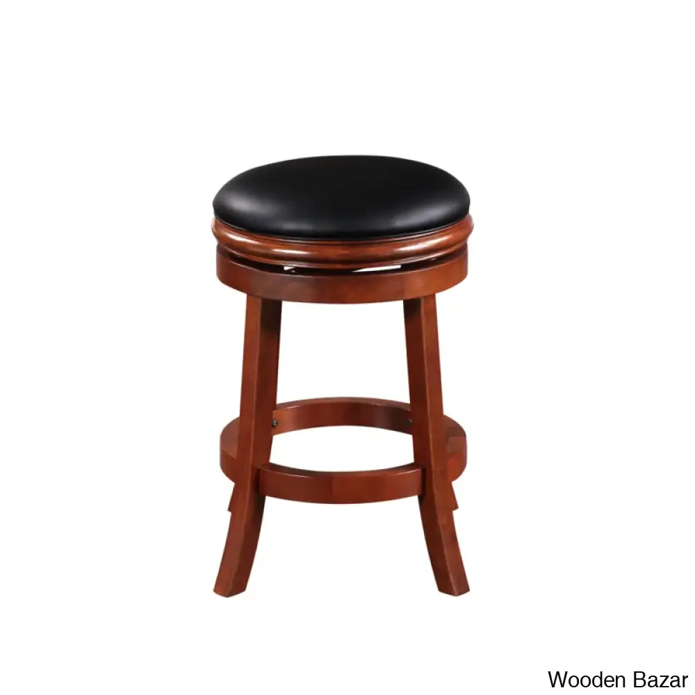 Westerbergy Swivel Upholstered Counter And Bar Stool