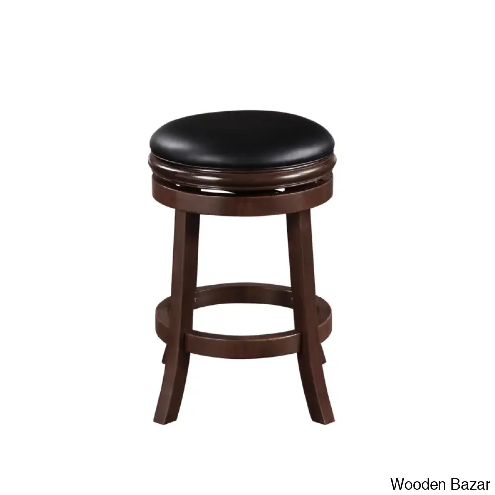 Westerbergy Swivel Upholstered Counter And Bar Stool