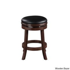 Westerbergy Swivel Upholstered Counter And Bar Stool