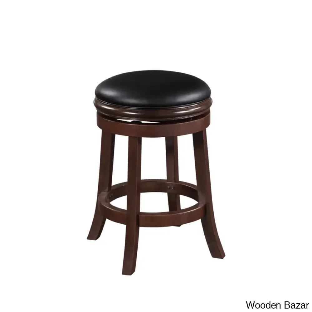 Westerbergy Swivel Upholstered Counter And Bar Stool