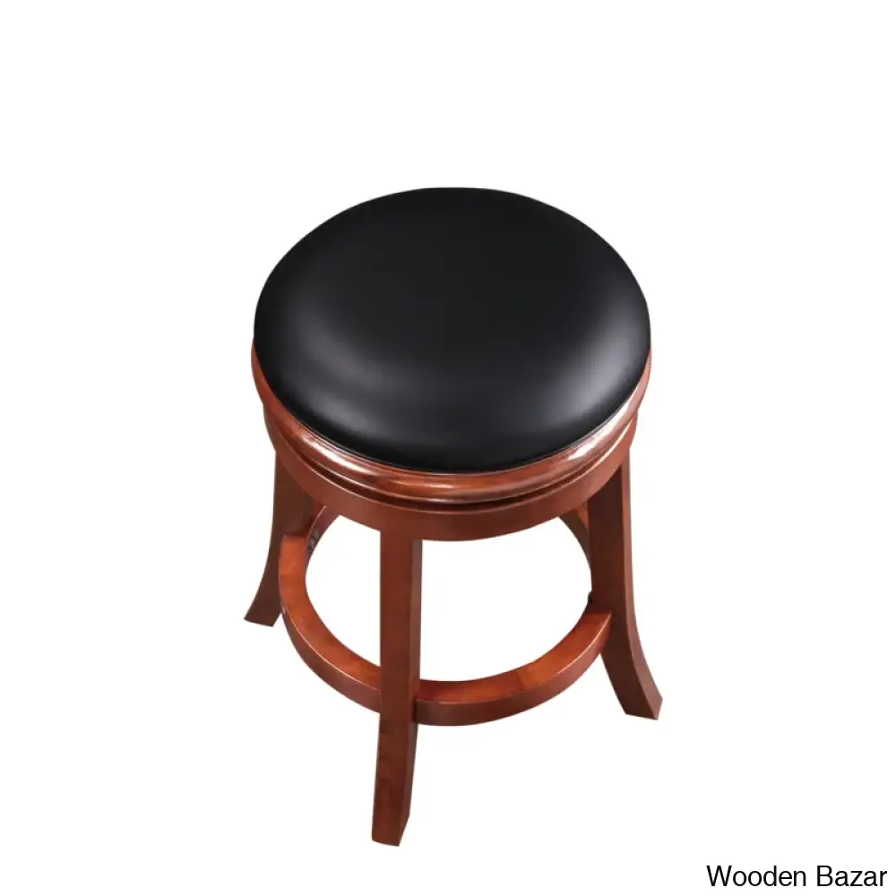 Westerbergy Swivel Upholstered Counter And Bar Stool