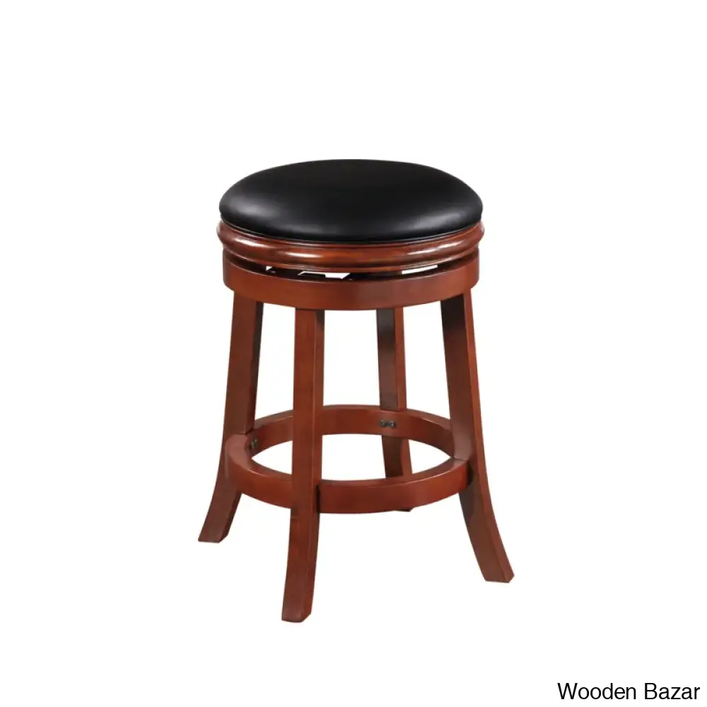 Westerbergy Swivel Upholstered Counter And Bar Stool