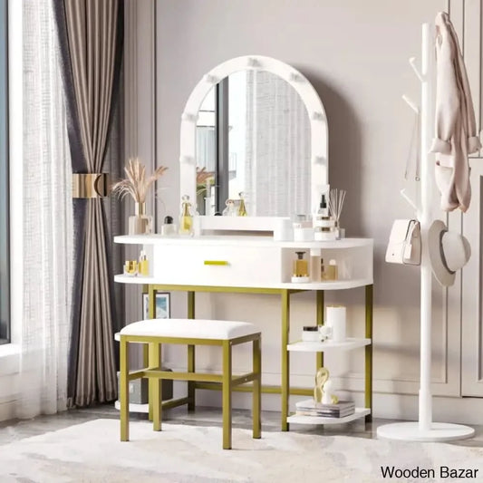 White Dressing Table