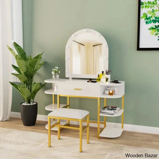 White Dressing Table-1
