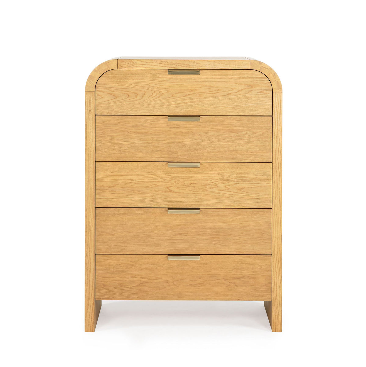 Sharilon Tall 5-Drawer Dresser - Wooden Bazar