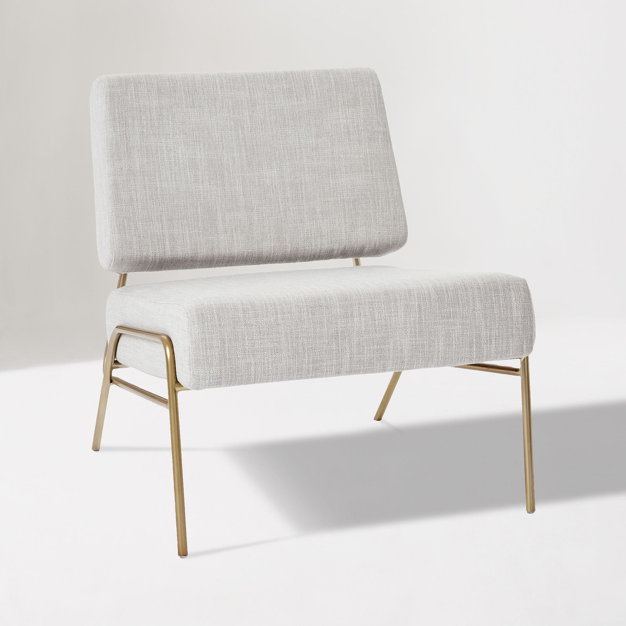 Wire Frame Slipper Chair - Wooden Bazar