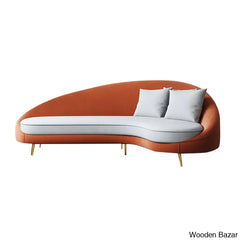 Luxury Curved 3 Seater Sofa-38