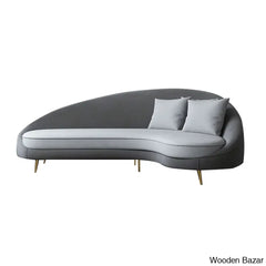Luxury Curved 3 Seater Sofa-25