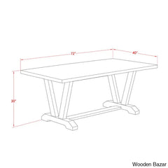 dining set - Wooden Bazar