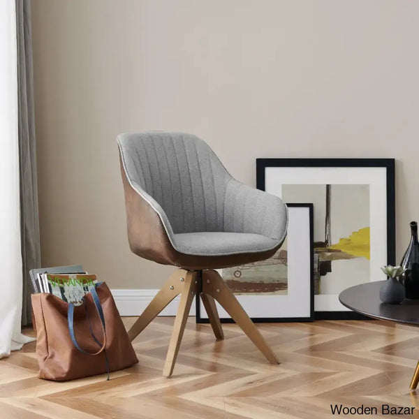 Hayek fabric swivel armchair hotsell