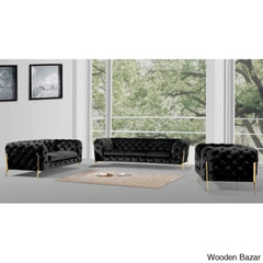 Wooden sofa set