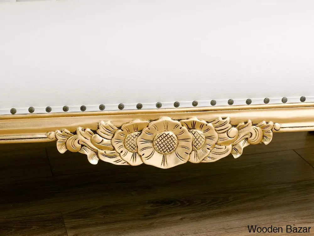 Remarkable Golden hand carving that is more better than Chaise lounge sofa