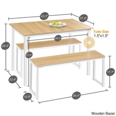 dining set - Wooden Bazar