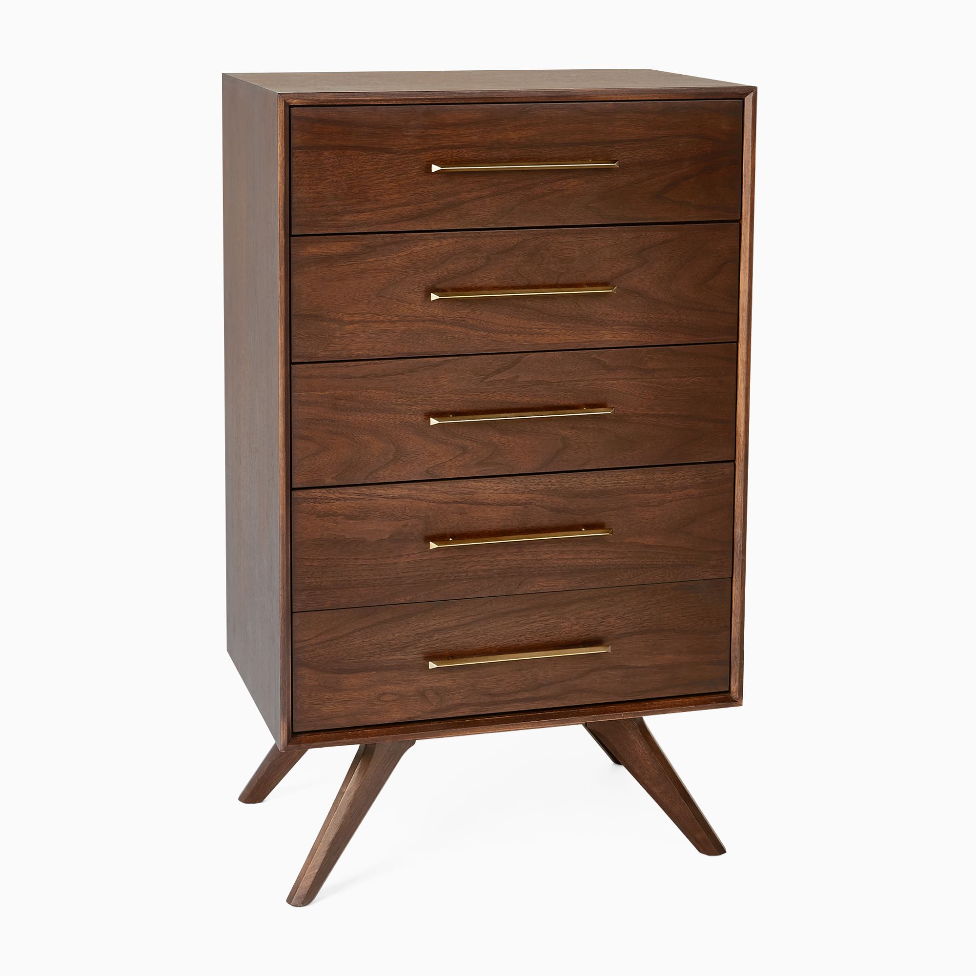 Uermen 5-Drawer Dresser - Wooden Bazar