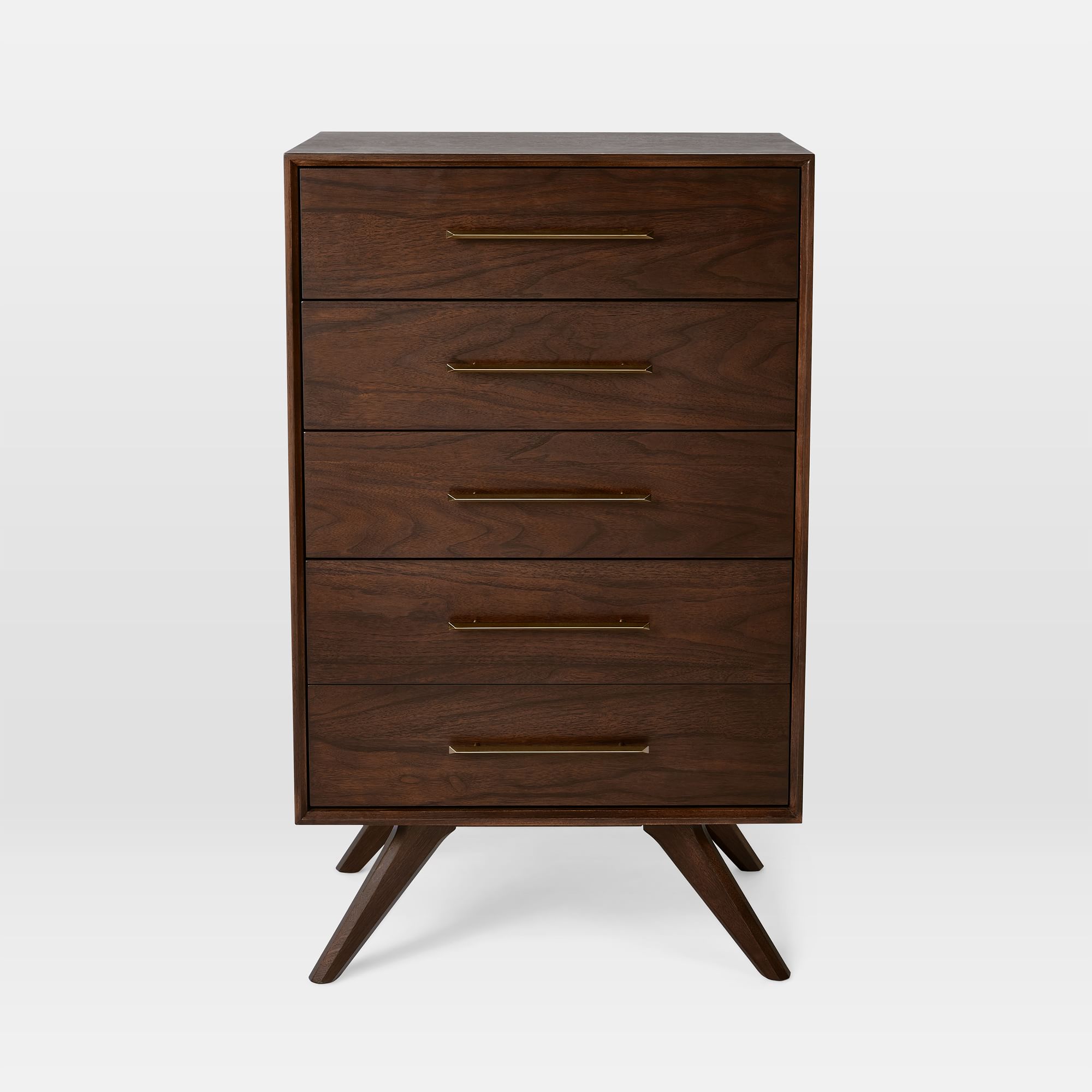 Uermen 5-Drawer Dresser - Wooden Bazar