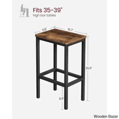 Wynnewoodo Swivel 25.6’’ Counter And Bar Stool With Metal Frame