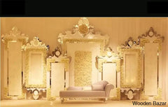 Xavier Beautiful Handmade Fiberglass Stage For Wedding Purpose - Wooden Bazar