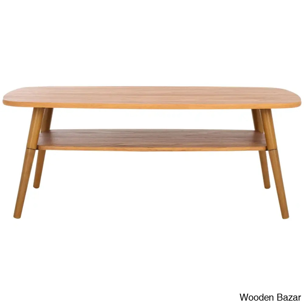 Yashon Coffee And Center Table - Wooden Bazar