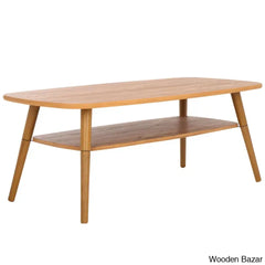 Yashon Coffee And Center Table - Wooden Bazar