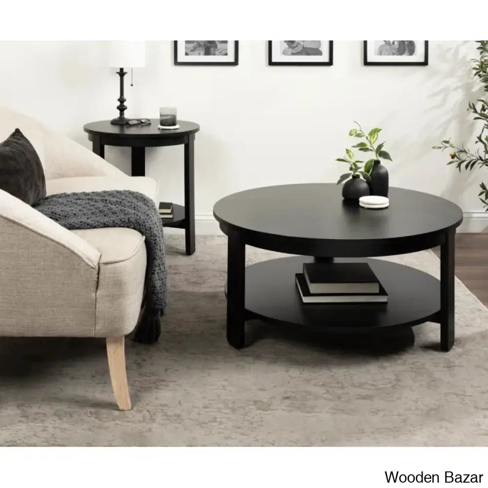 Yeezi Modern Coffee And Center Table - Wooden Bazar