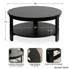 Yeezi Modern Coffee And Center Table - Wooden Bazar
