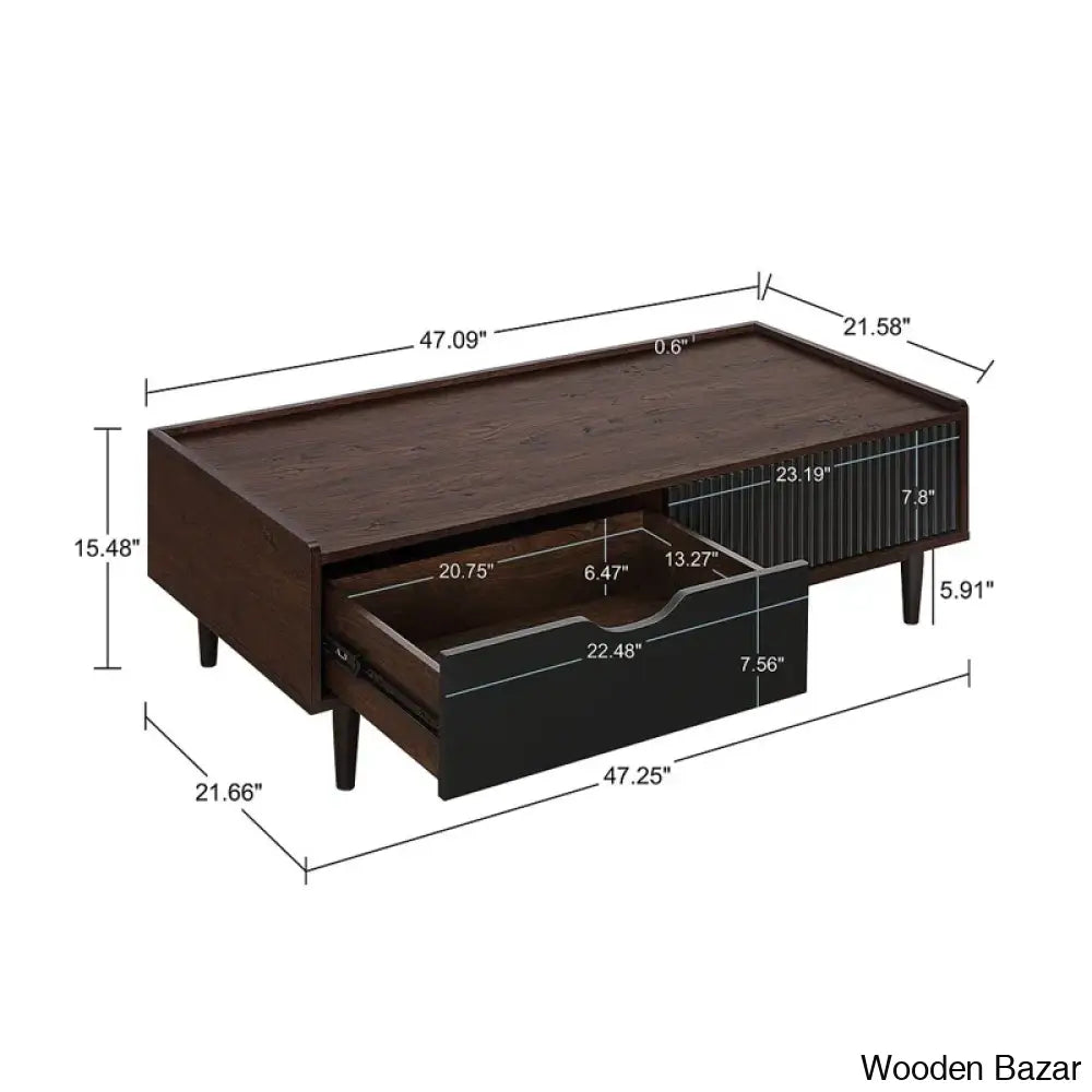 Yonday Coffee And Center Table