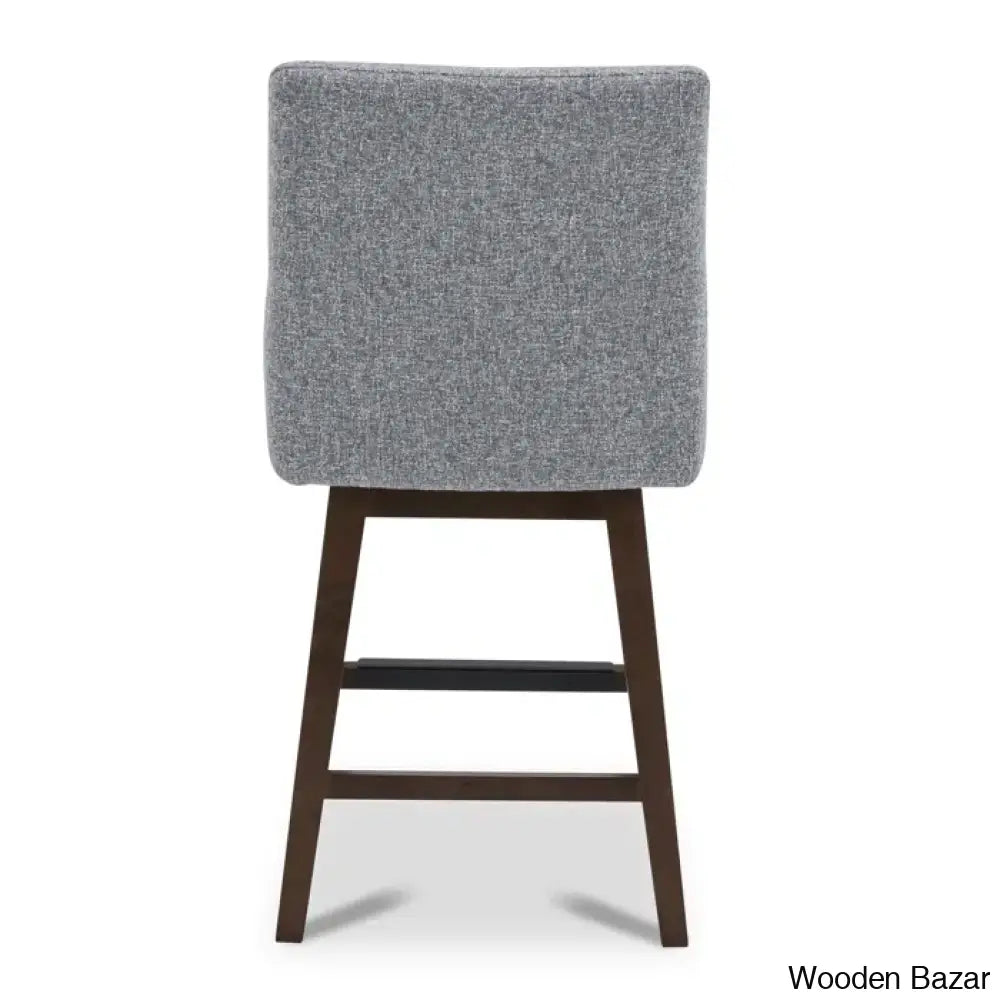 Zaharax Swivel Upholstered 26’’ Counter And Bar Stool