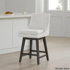 Zaharax Swivel Upholstered 26’’ Counter And Bar Stool