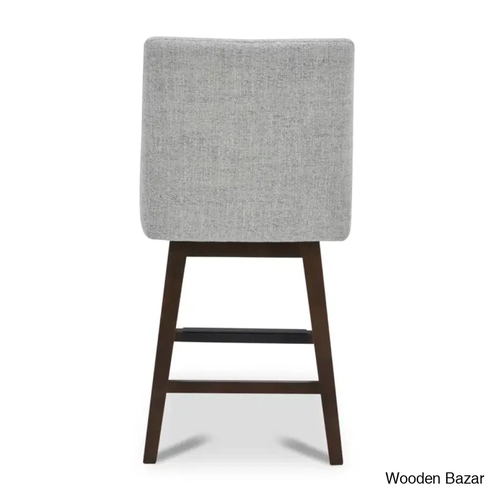 Zaharax Swivel Upholstered 26’’ Counter And Bar Stool