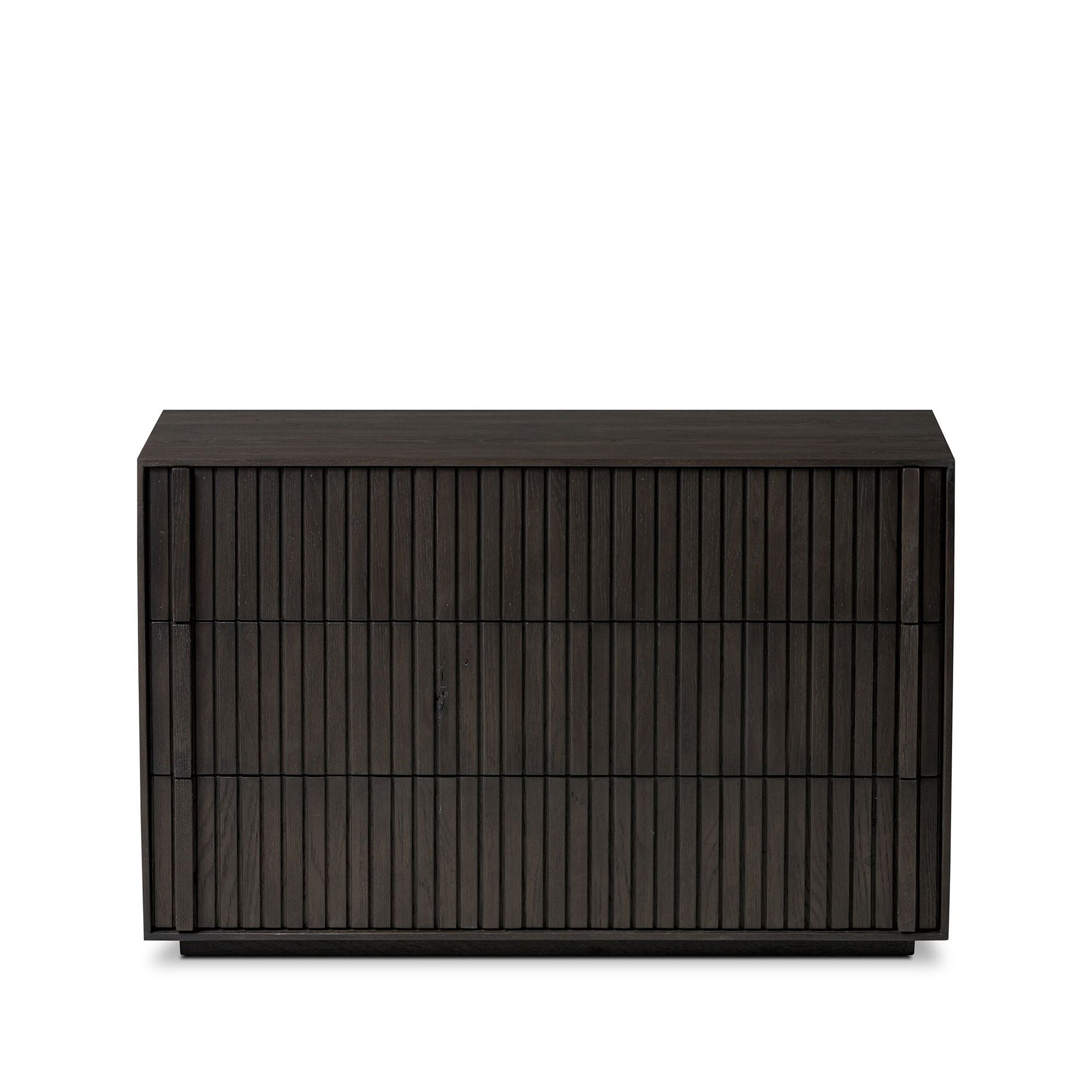 Aizek Black Chest of Cabinet - Wooden bazar