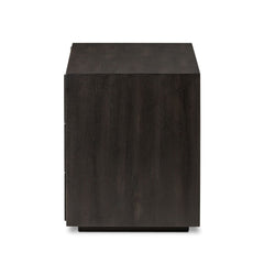 Aizek Black Chest of Cabinet - Wooden bazar