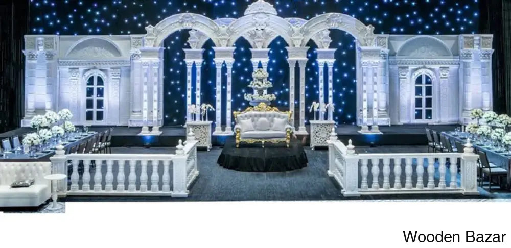 Zepten Royal Handmade Fiberglass Stage | Best Wedding Satge Design